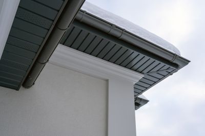 Gutter Cover System on Roof